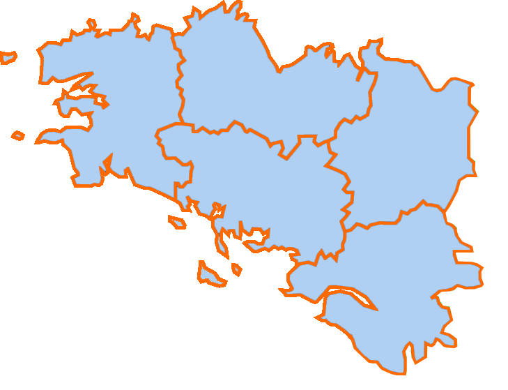 Carte Bretagne